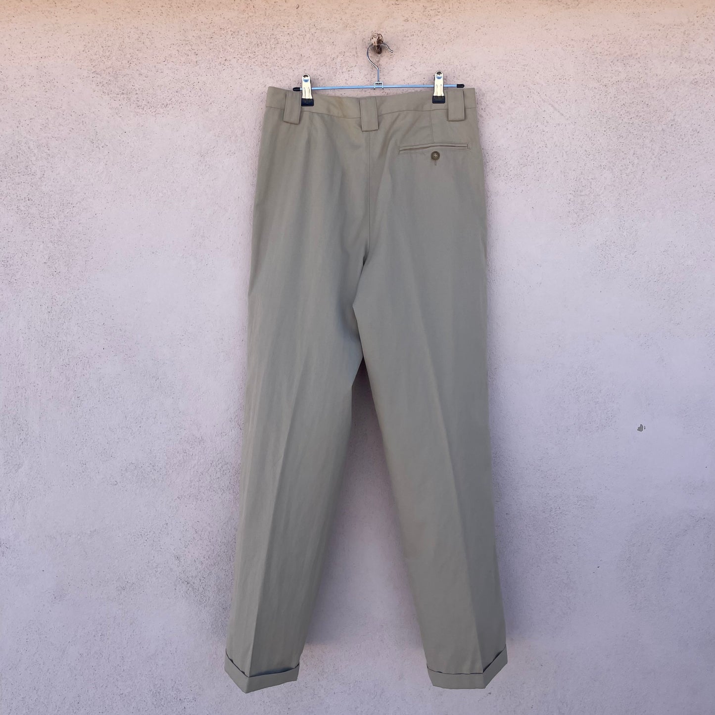 Pantaloni beige pences