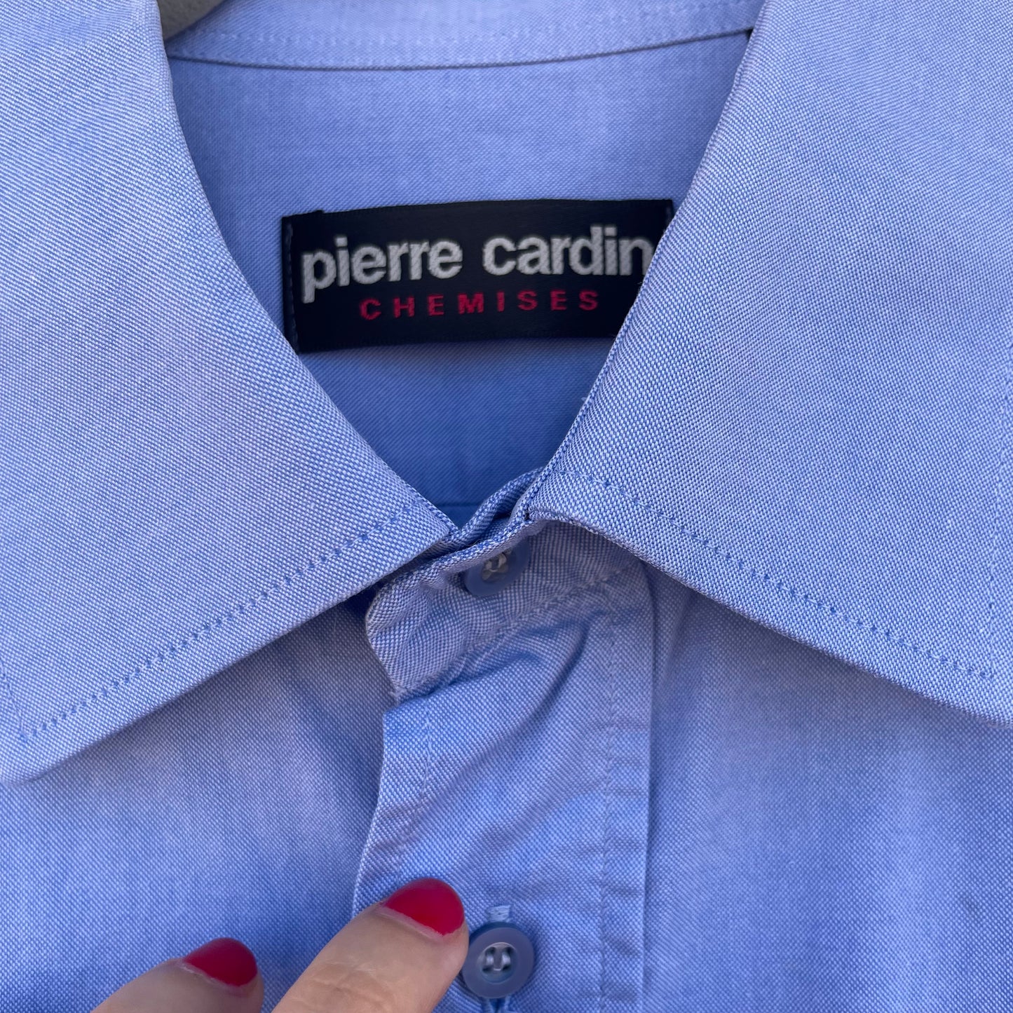 Camicia azzurra Pierre Cardin