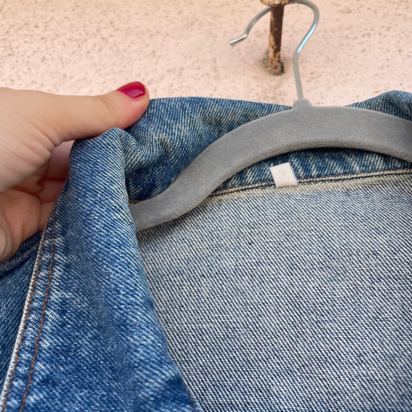 Giacca jeans cropped