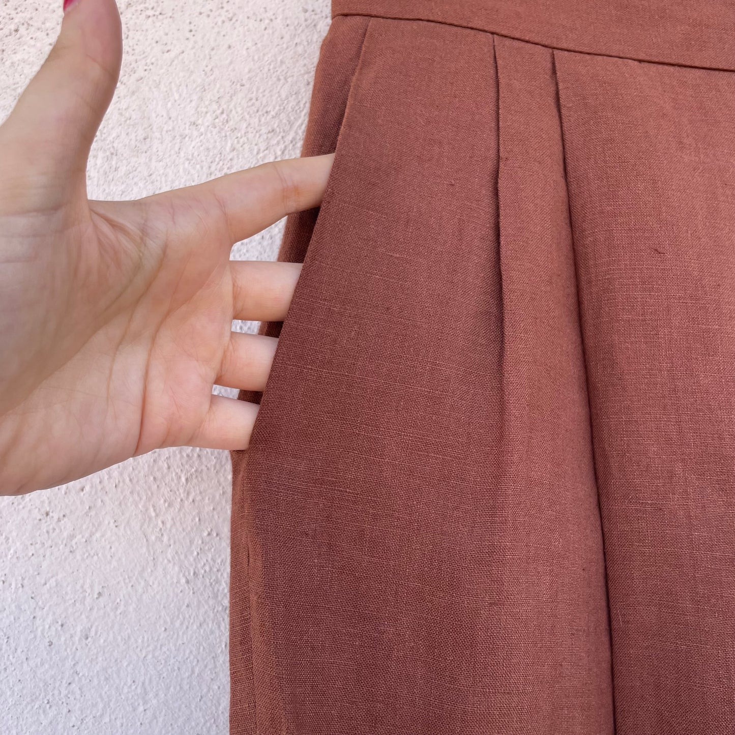 Pantaloni in lino Dior