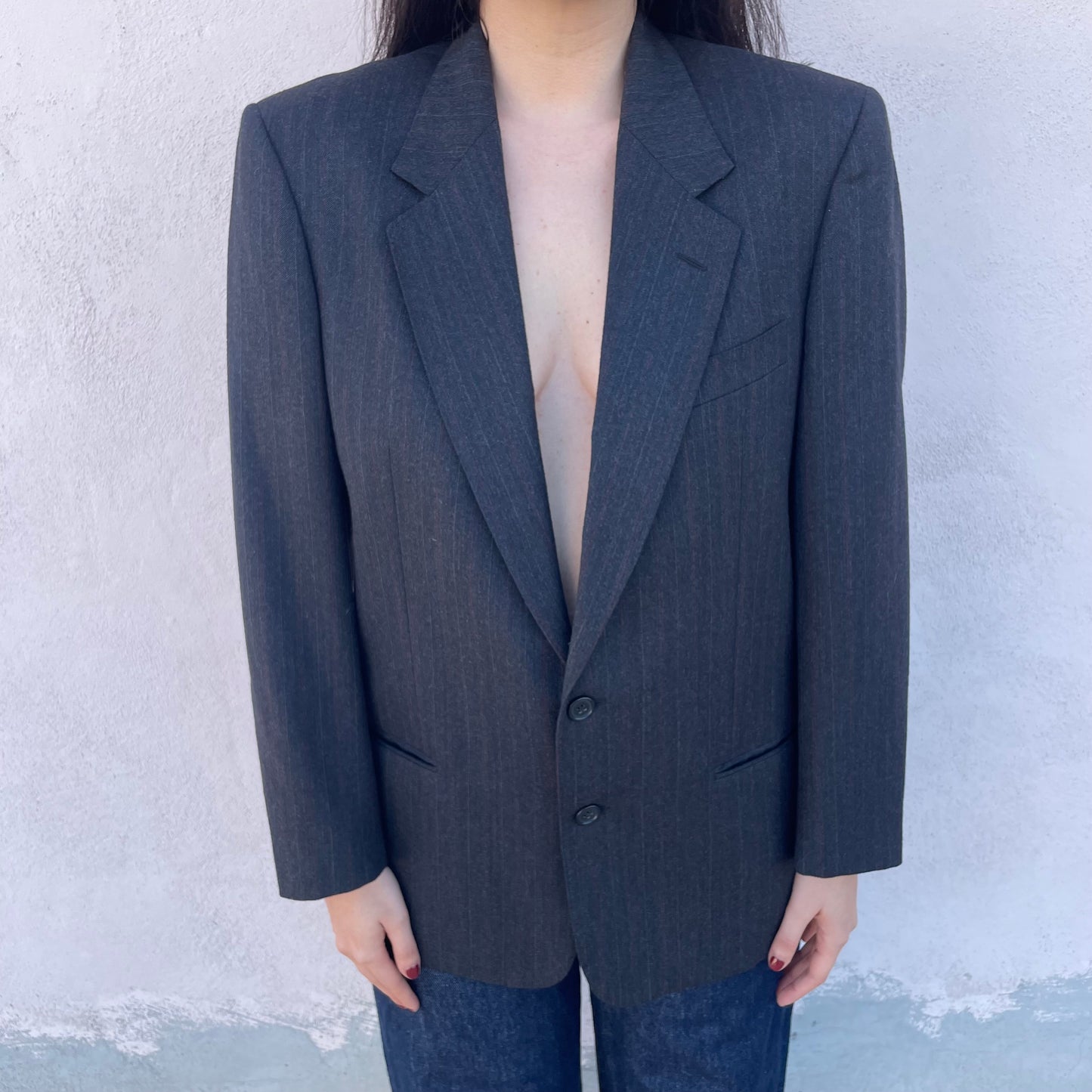 Blazer grigio Valentino