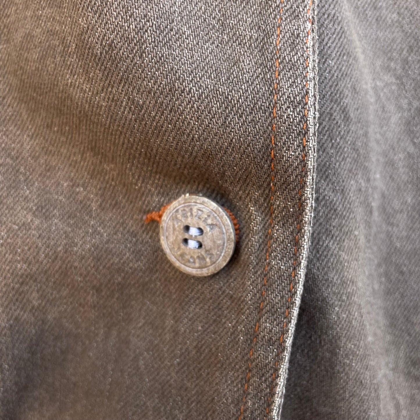 Giaccone denim fango Krizia
