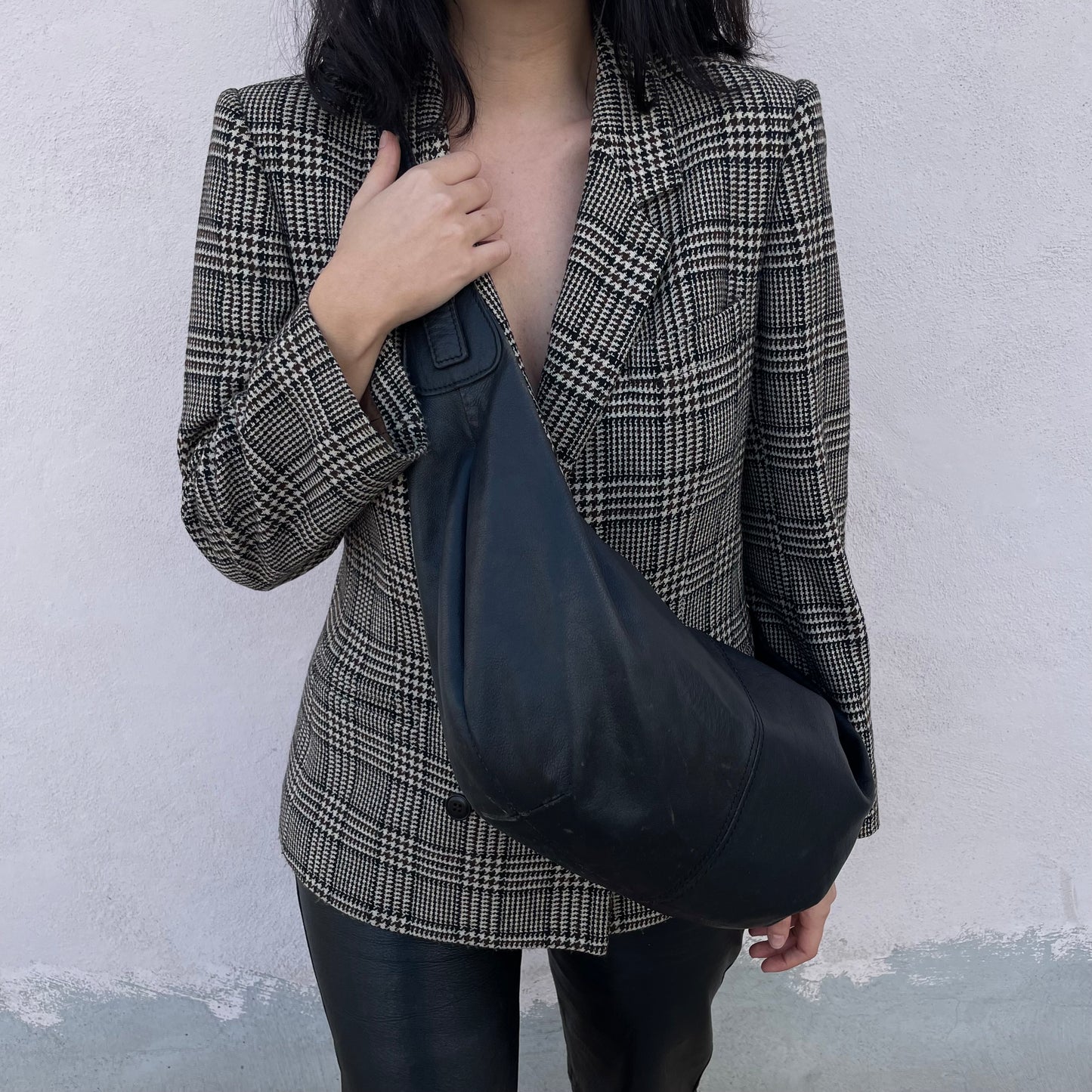 Moon bag pelle