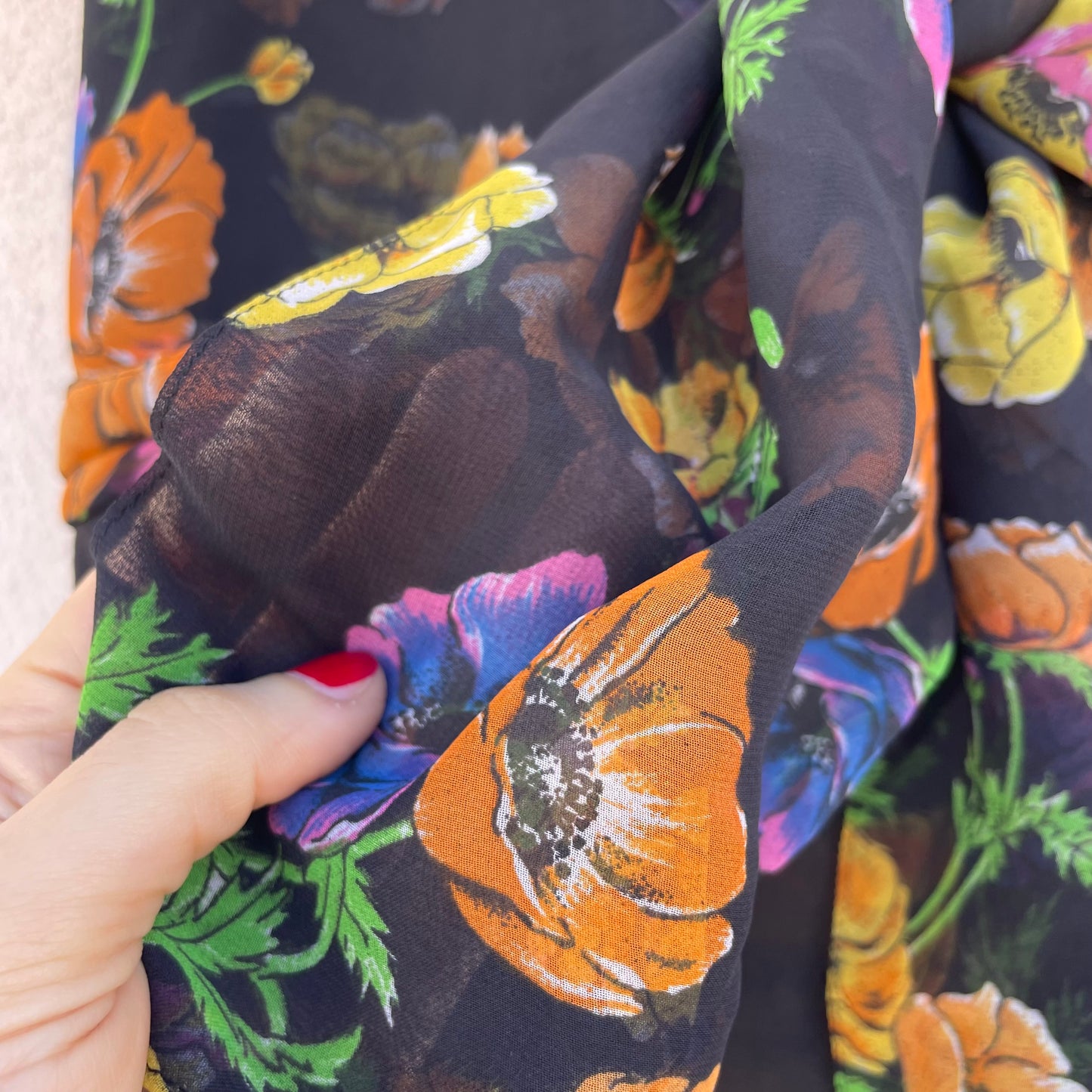 Top bustier foulard