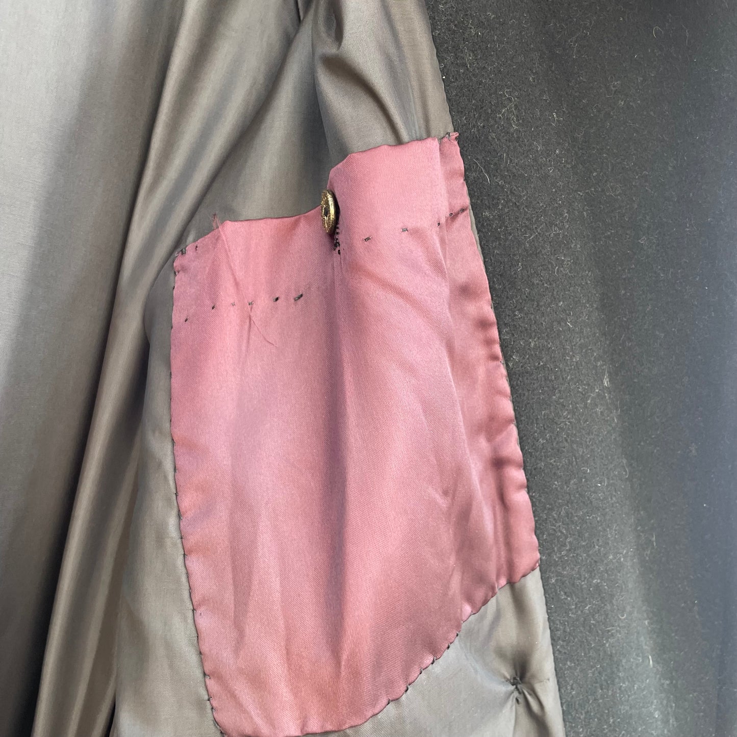 Cappotto doppiopetto nero