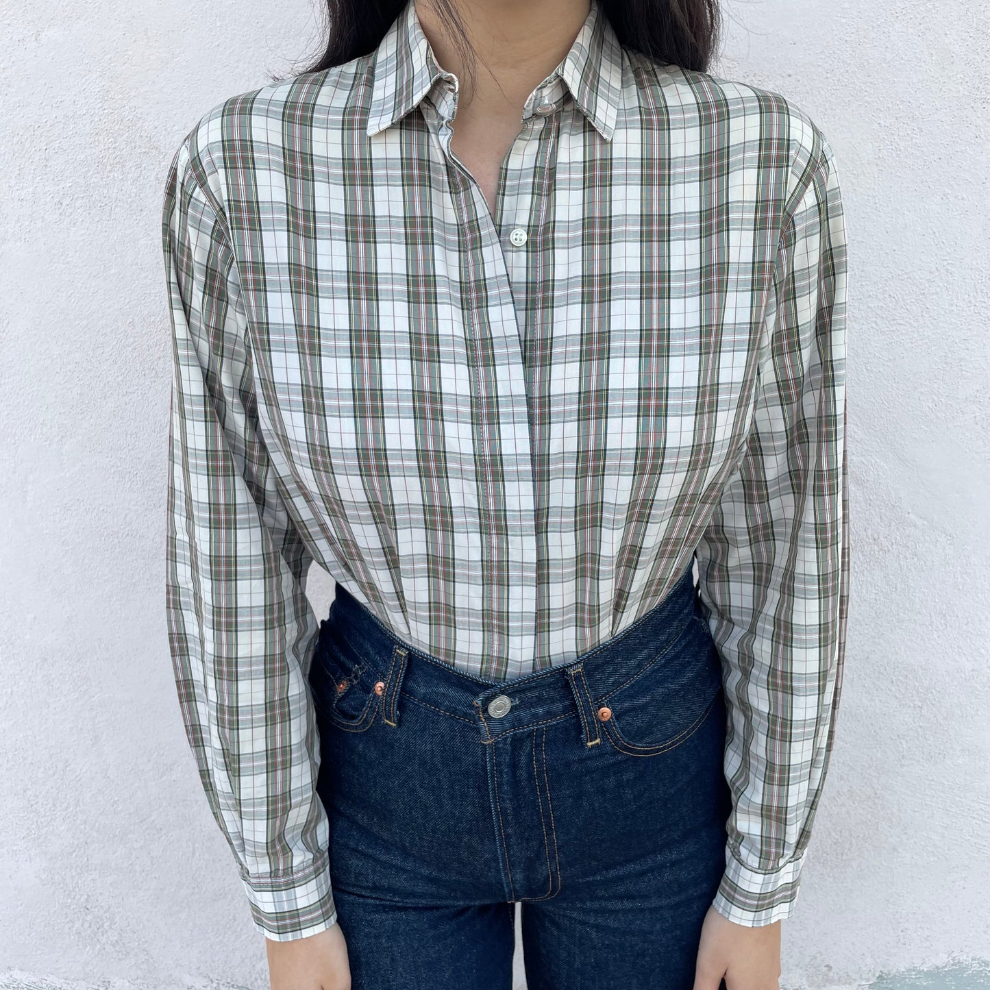 Camicia avvitata tartan