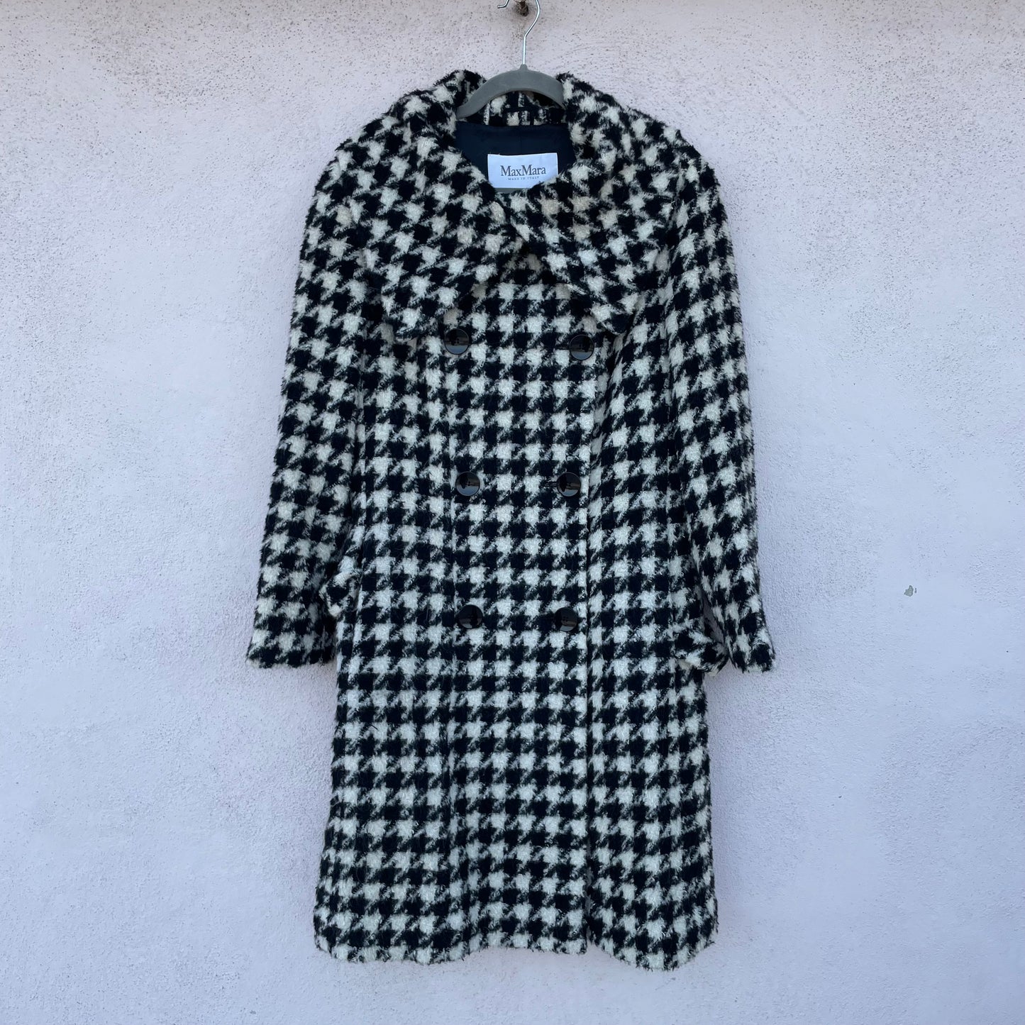 Cappotto pied de poule Max Mara