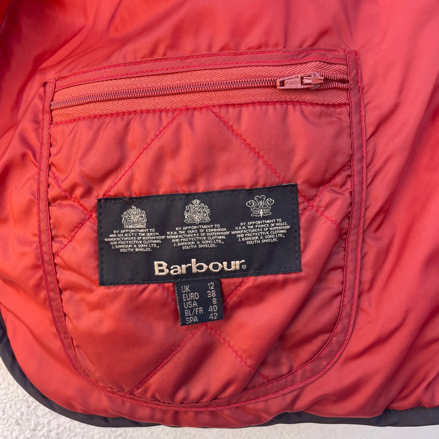 Barbour cioccolato