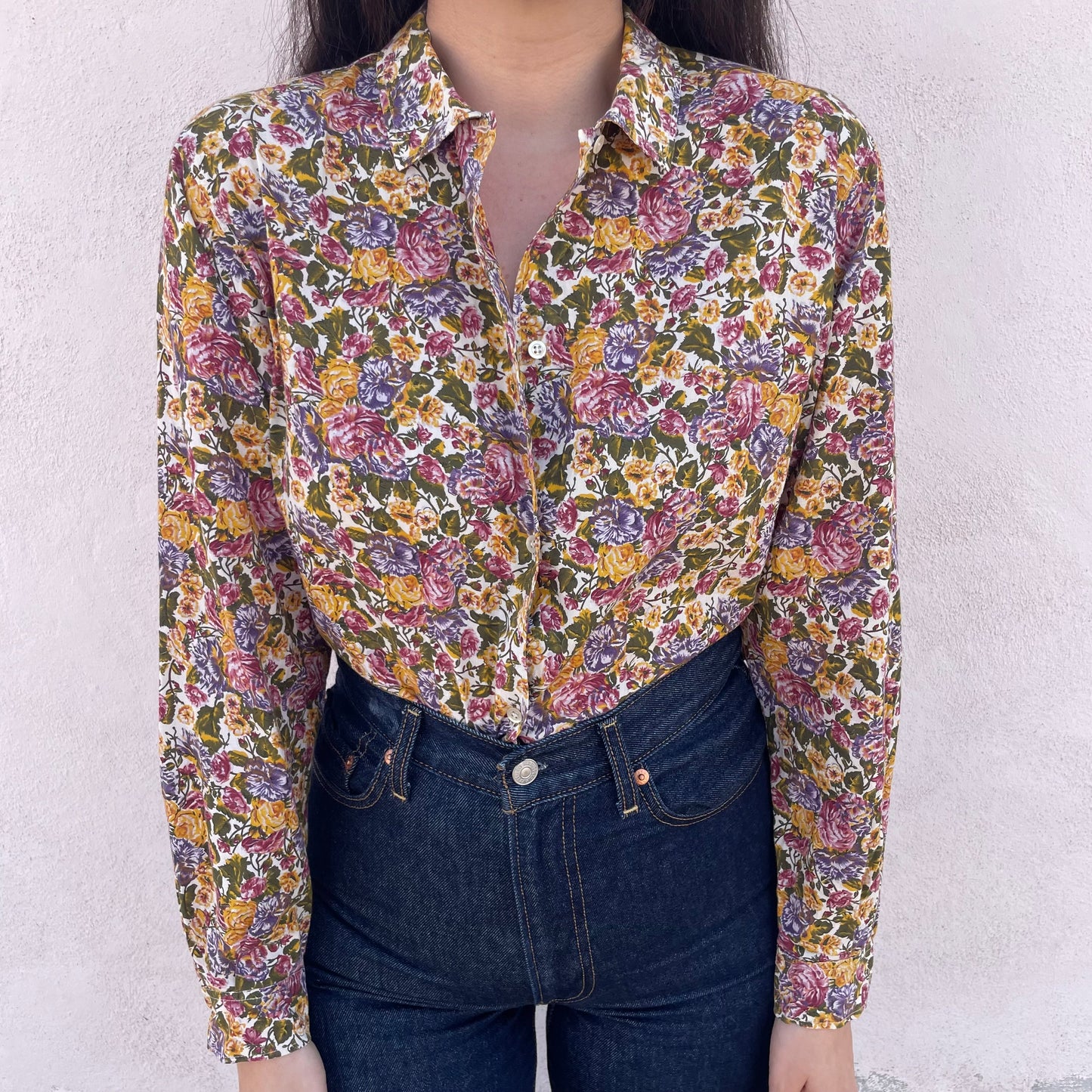 Camicia fiori Pennyblack