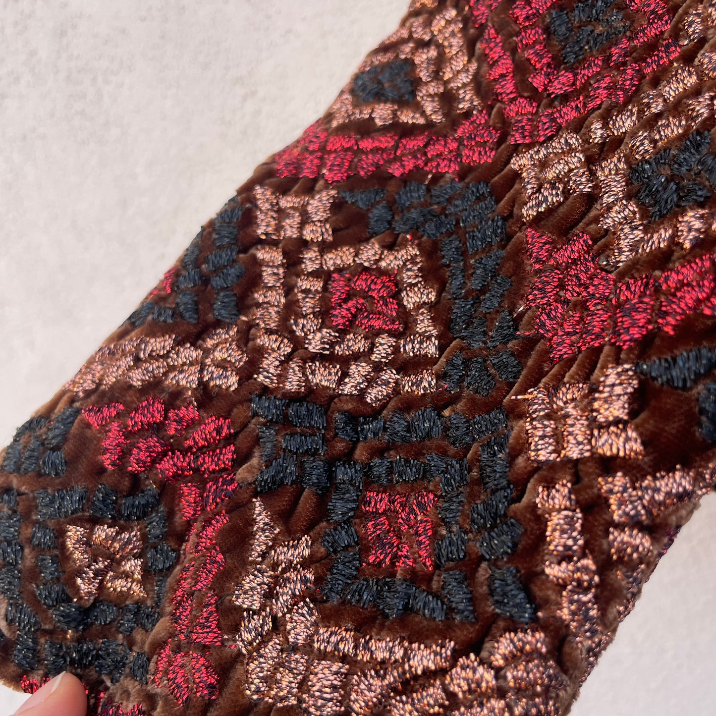 Giacchino marrone lurex
