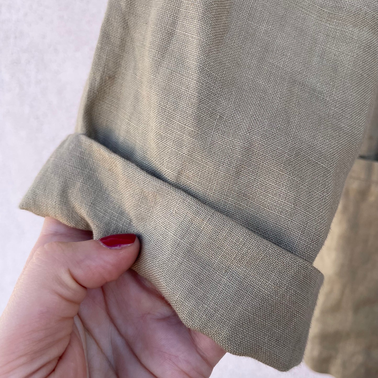 Blazer lino beige