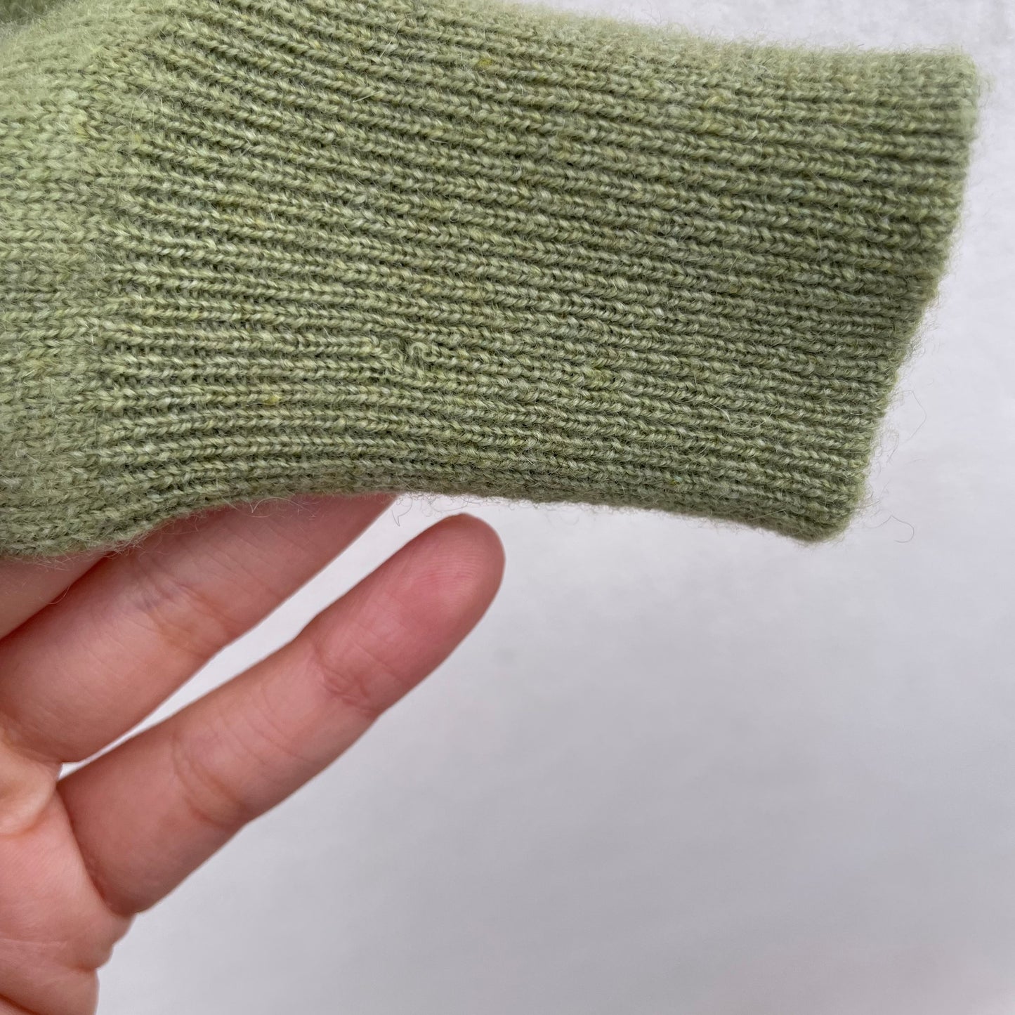 Cardi salvia cashmere blend