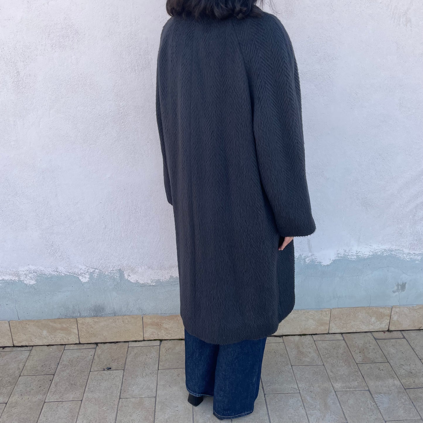 Cappotto Sole alpaca grigio