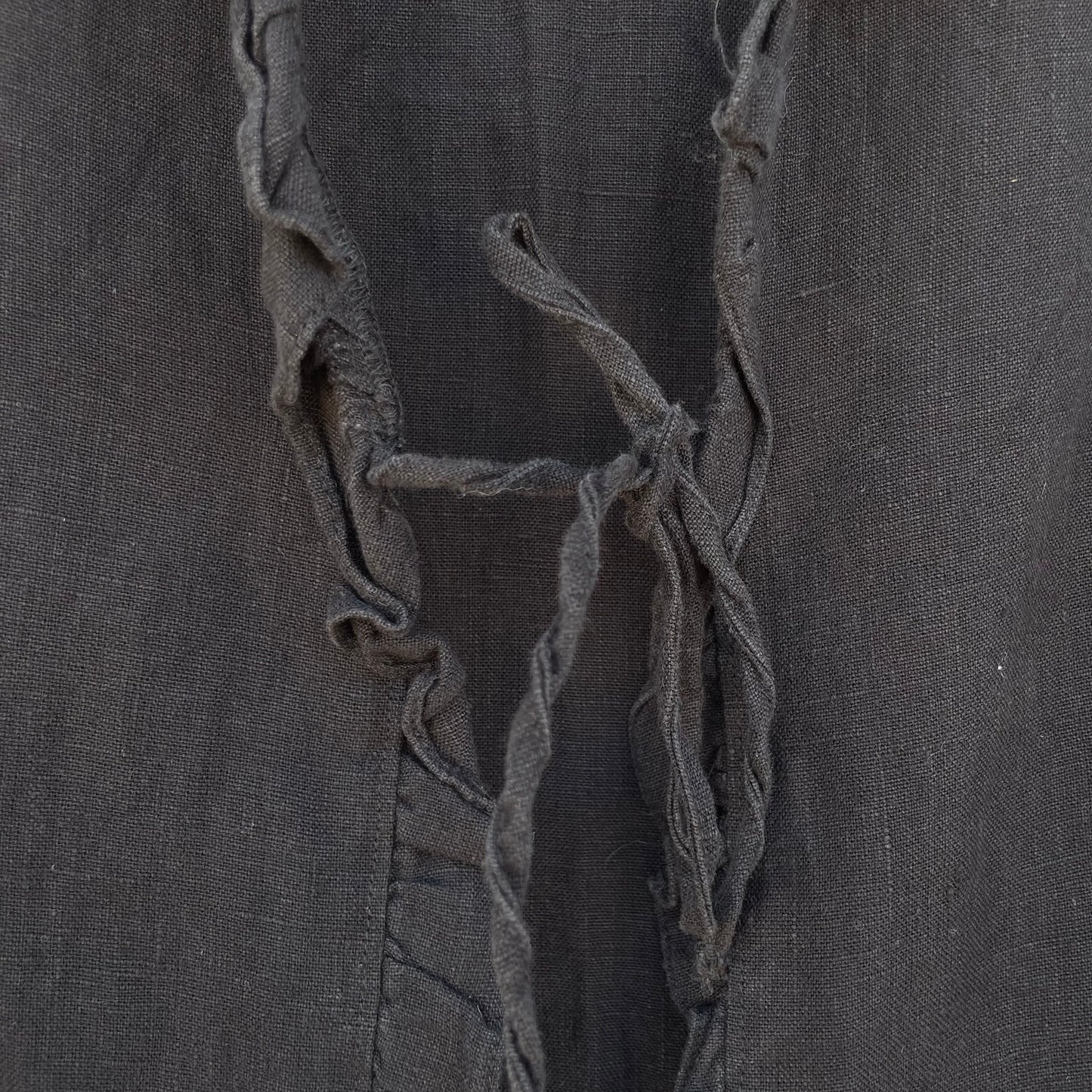 Camicia laccetti lino