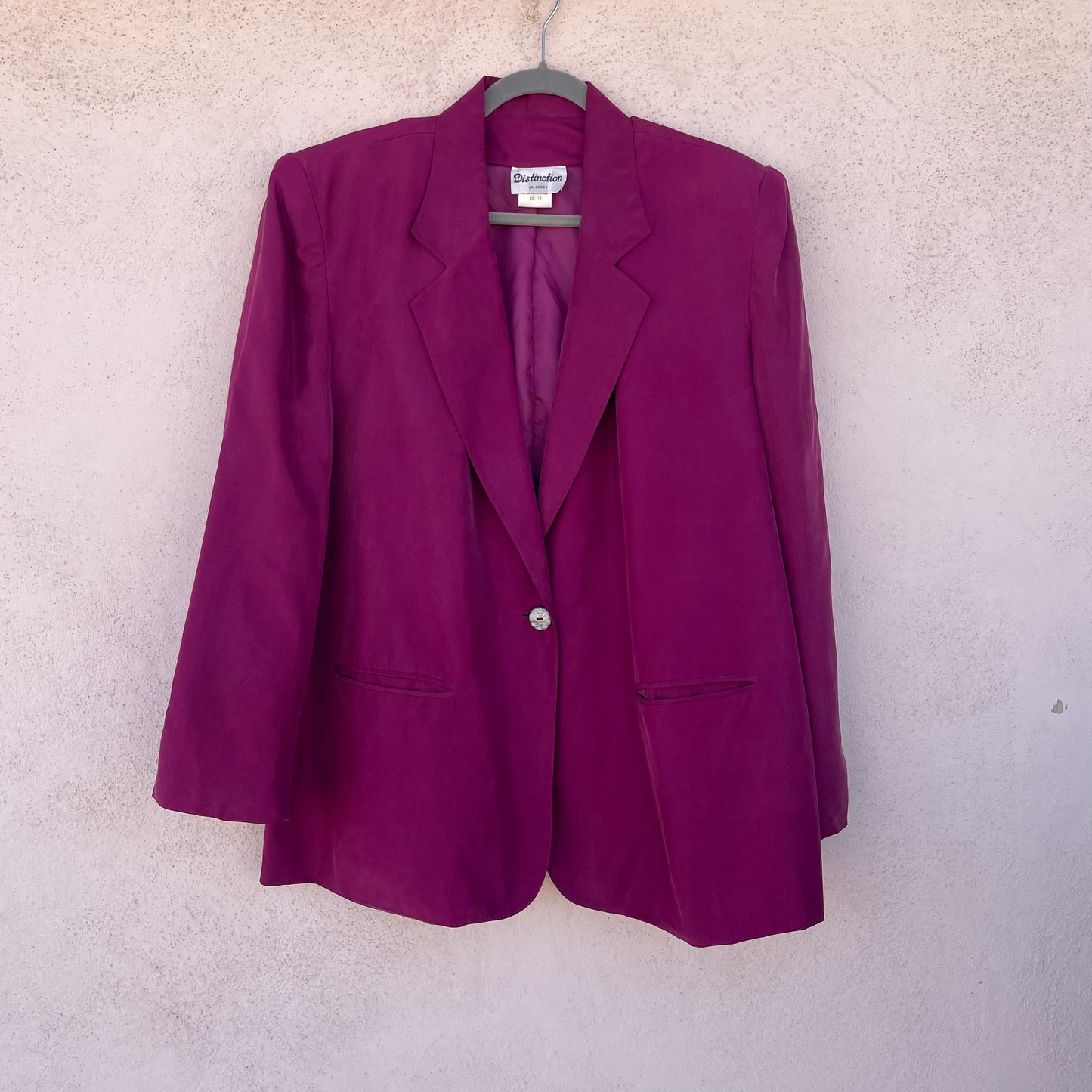 Blazer seta peonia