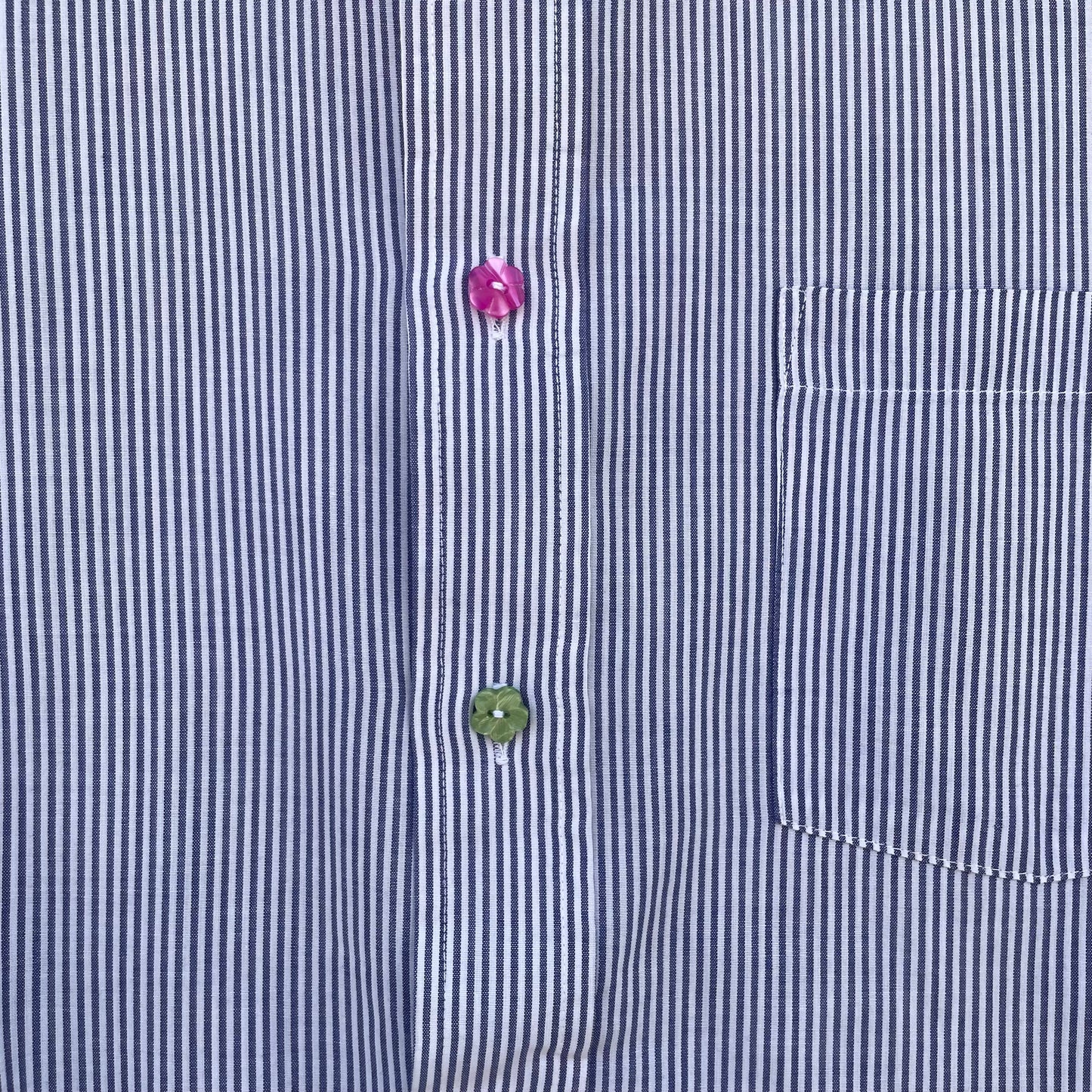 Camicia righe fiorellini