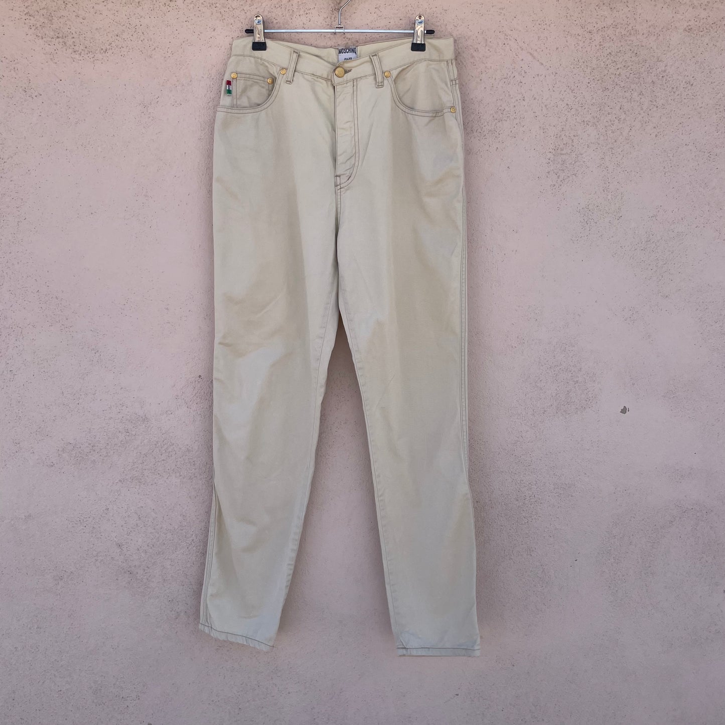 Jeans Moschino burro