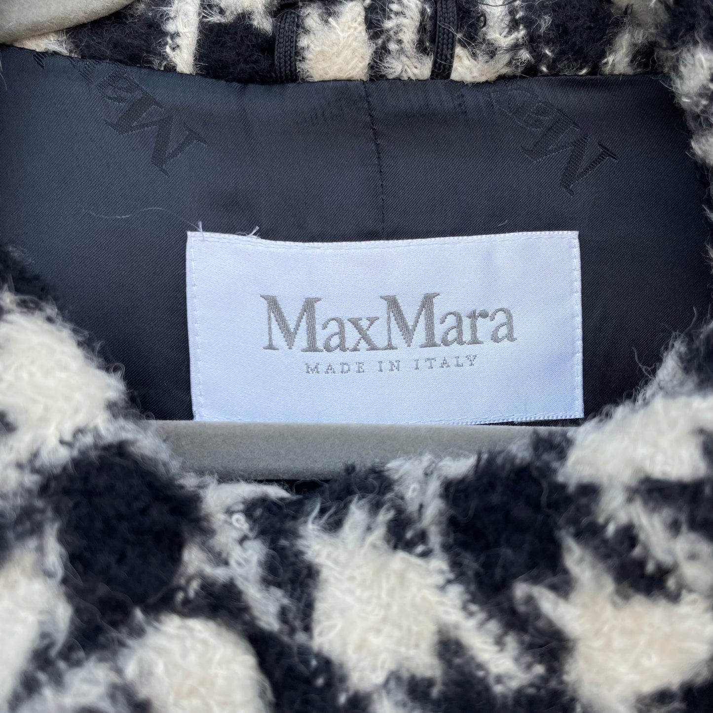 Cappotto pied de poule Max Mara