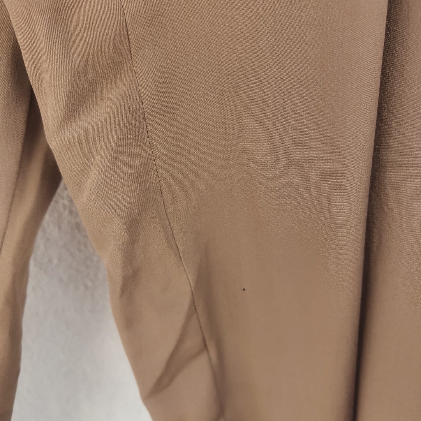 Pantaloni seta tabacco