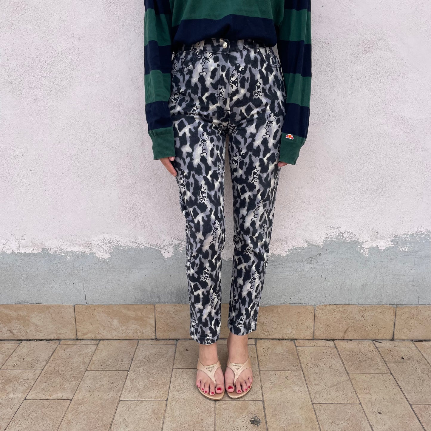 Jeans camouflage Mickey Mouse