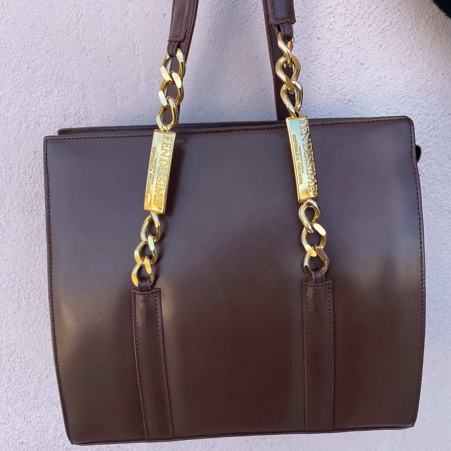 Borsa marrone Fendissime