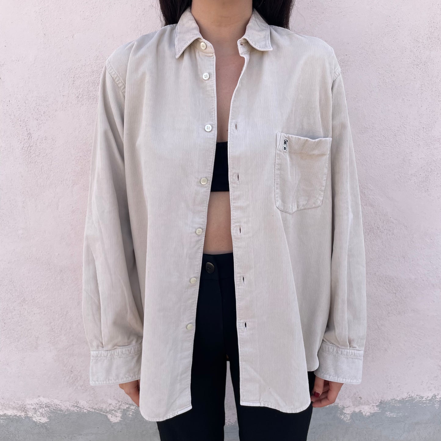 Overshirt velluto Oliver Valentino