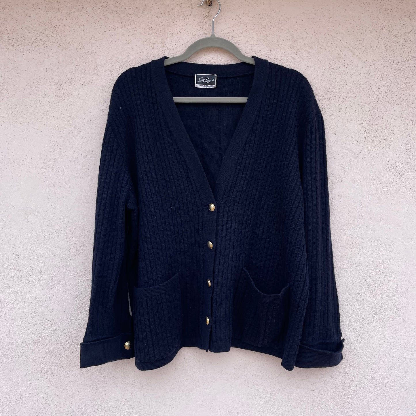 Cardigan blu Luisa Spagnoli