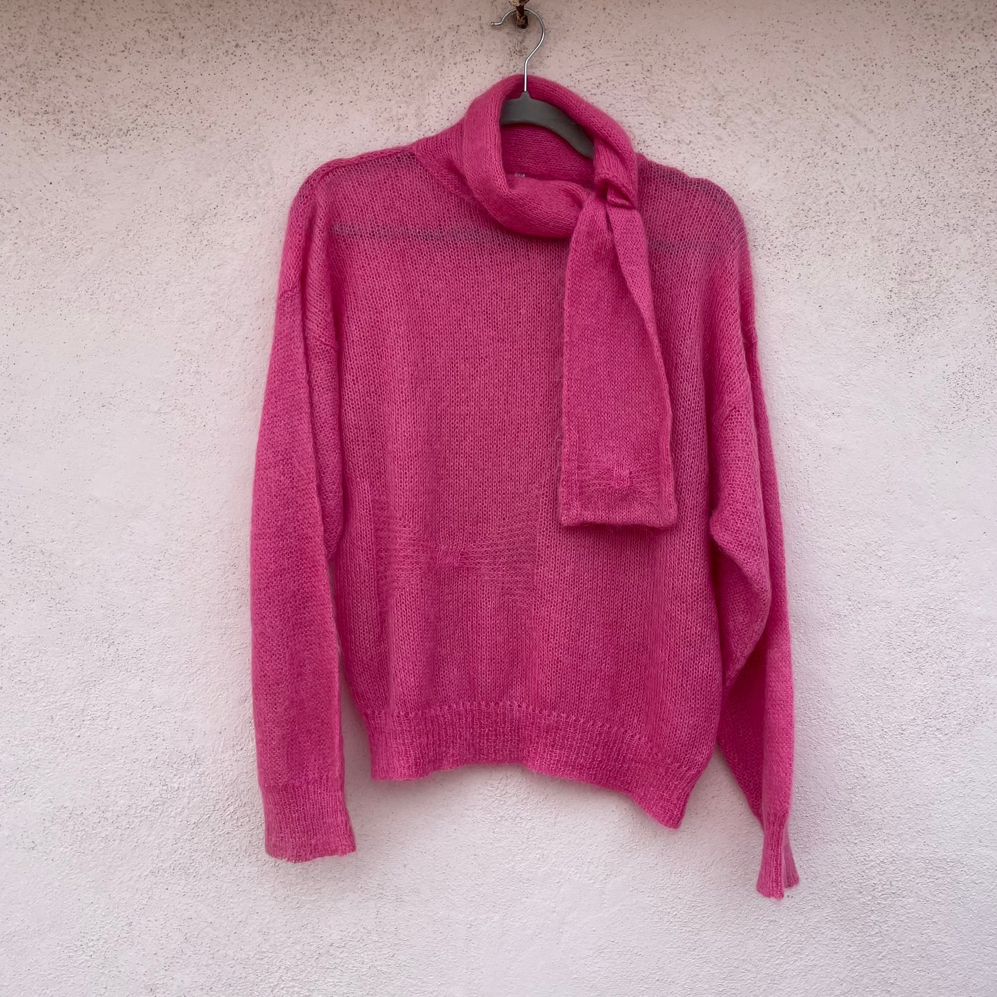 Golf super kid mohair rosa bubble
