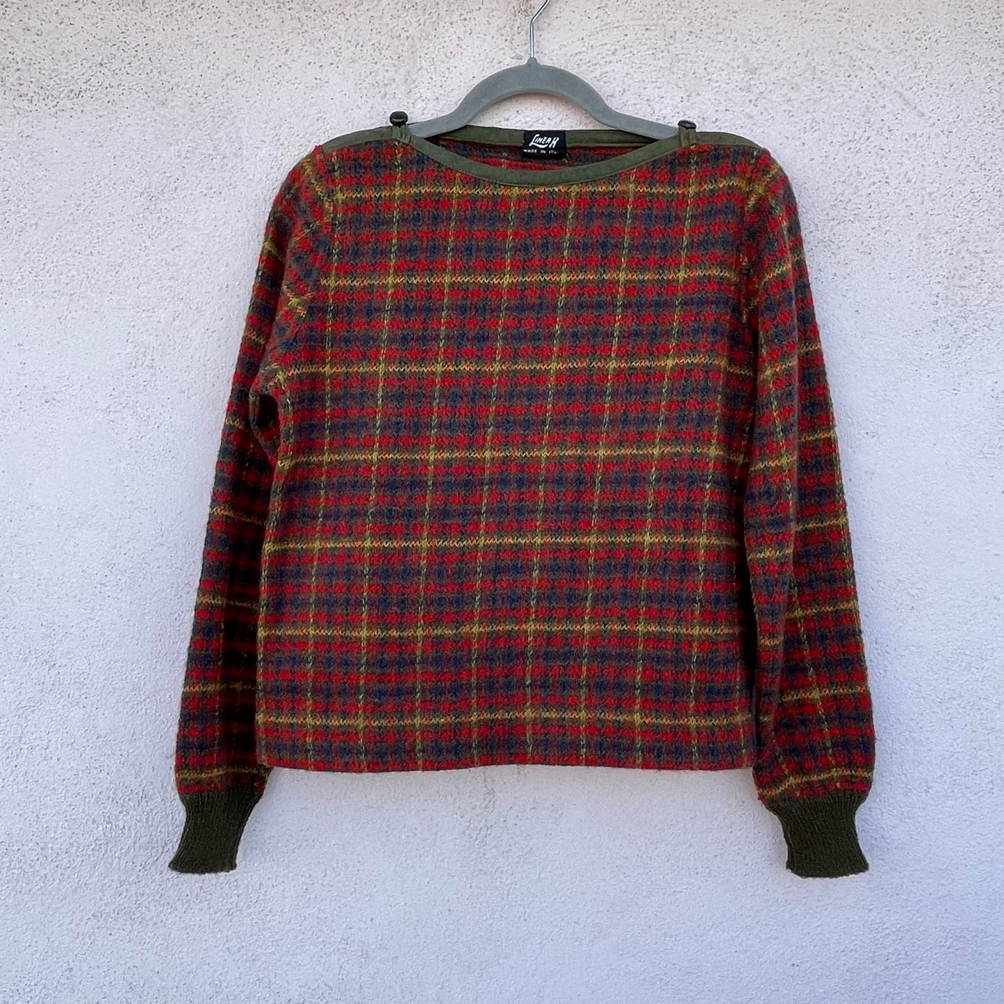 Golf oliva e rosso ‘70s