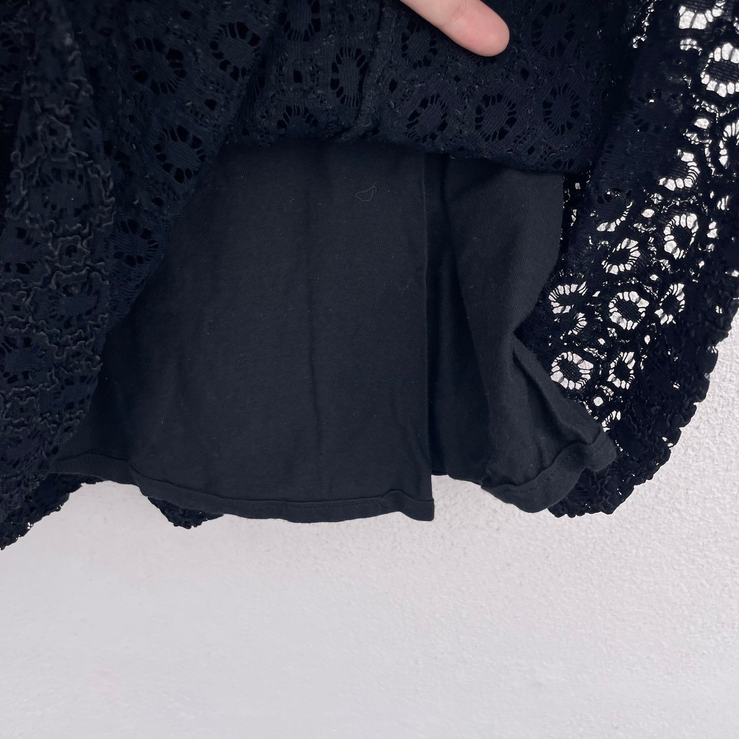 Abito mini macramé