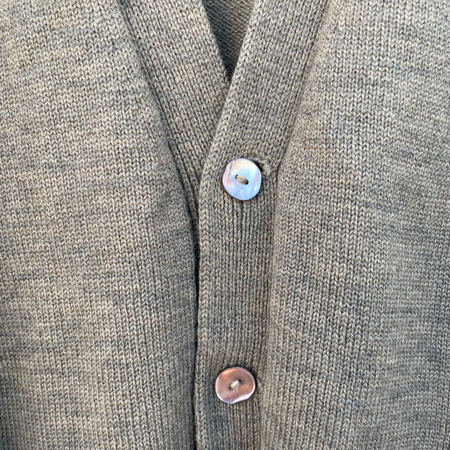 Cardigan muschio
