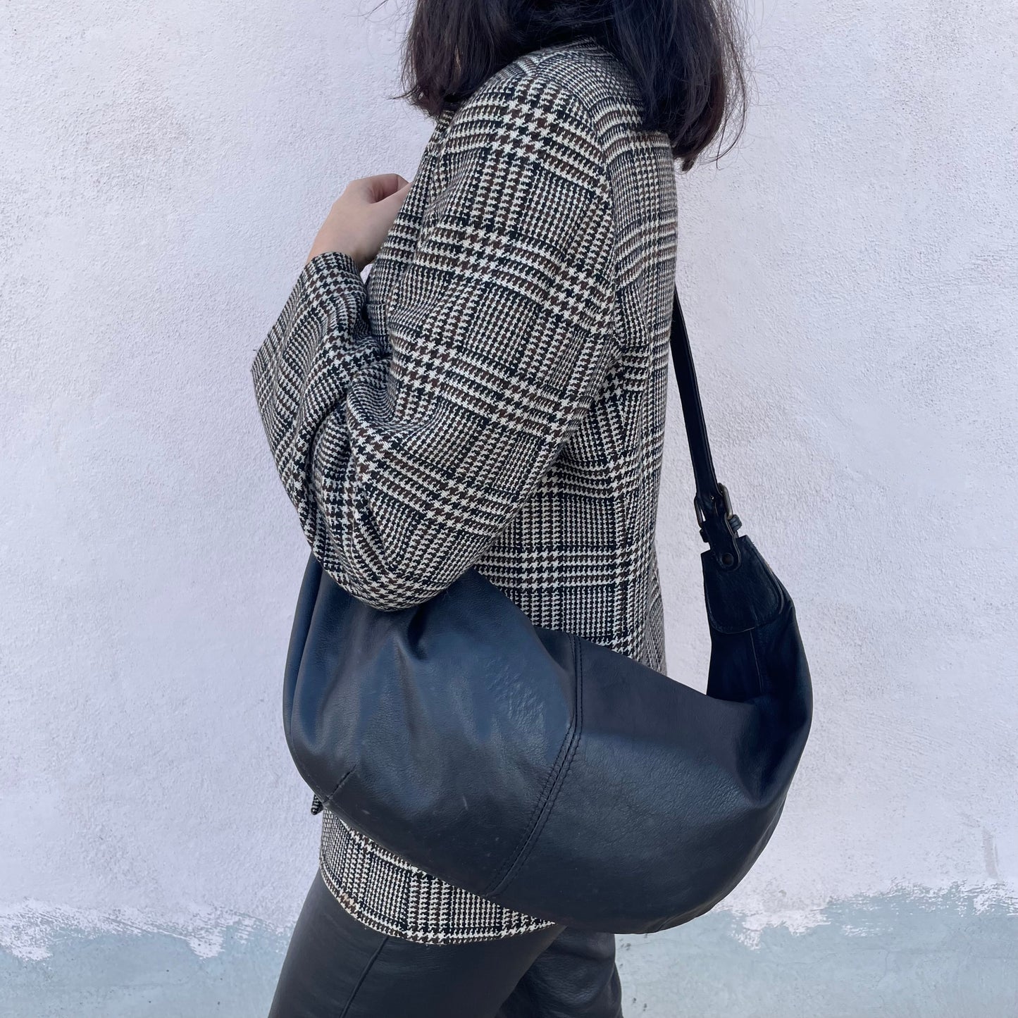 Moon bag pelle