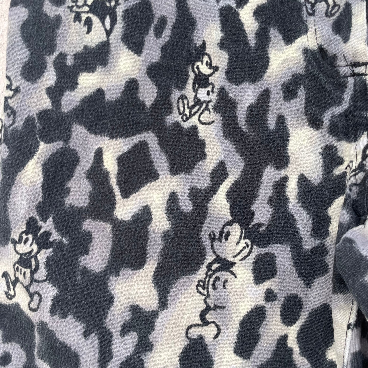 Jeans camouflage Mickey Mouse