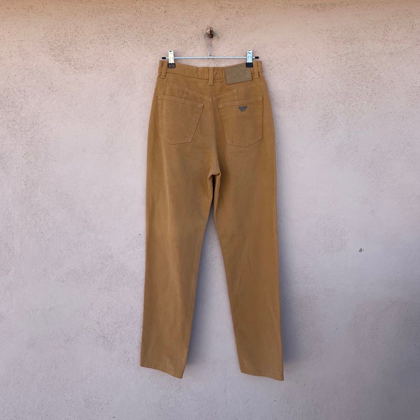 Jeans Armani caramello