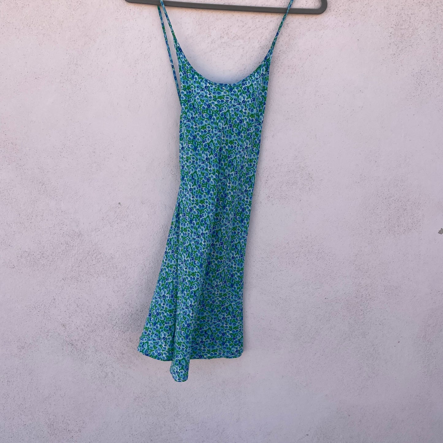 Slip dress seta fiorellini