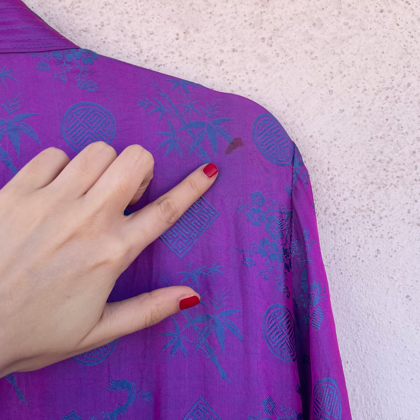 Camicia orientale viola
