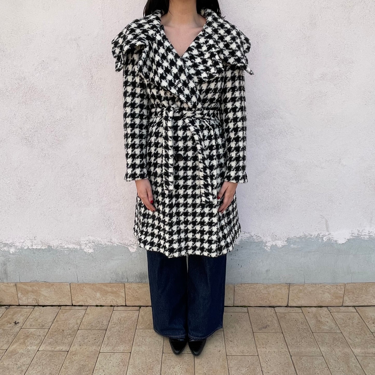 Cappotto pied de poule Max Mara