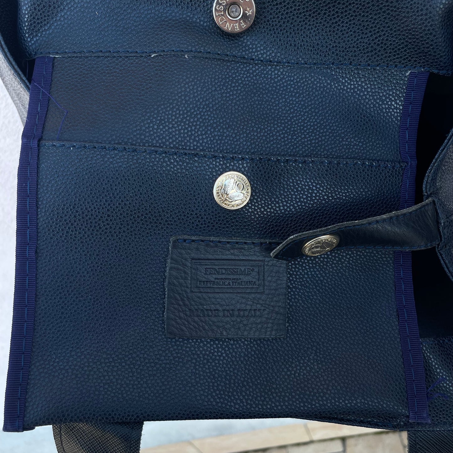 Borsa Fendissime blu