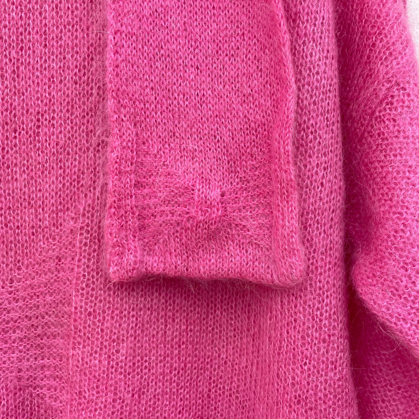 Golf super kid mohair rosa bubble