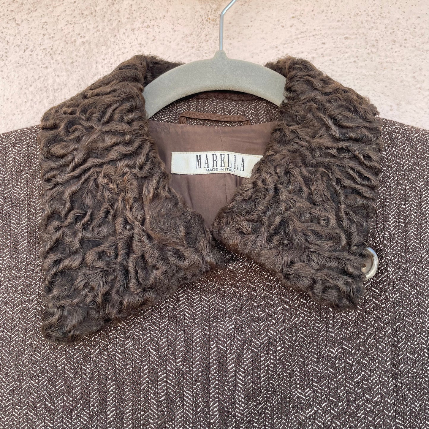 Blazer collo astrakan Marella