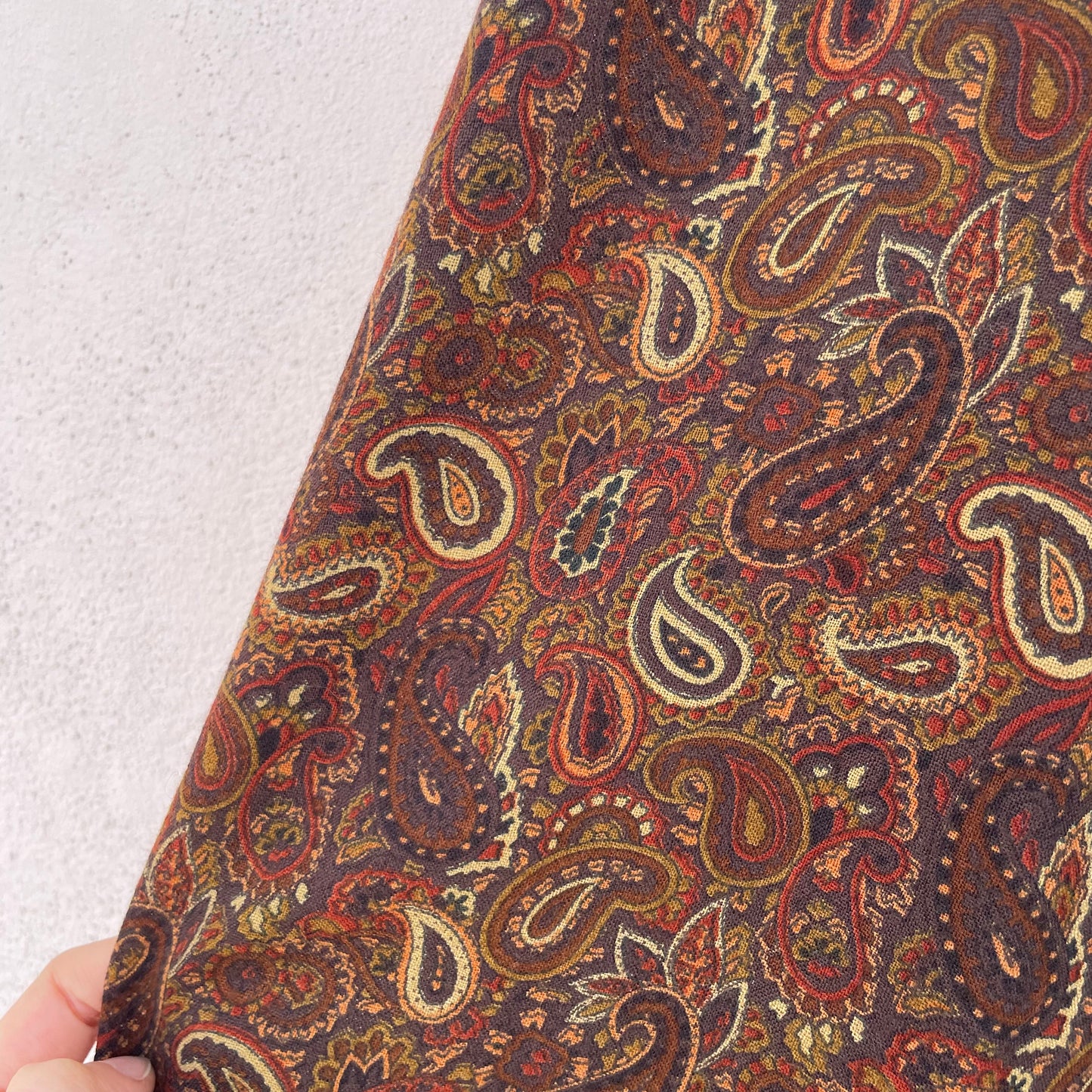 Gonna midi paisley