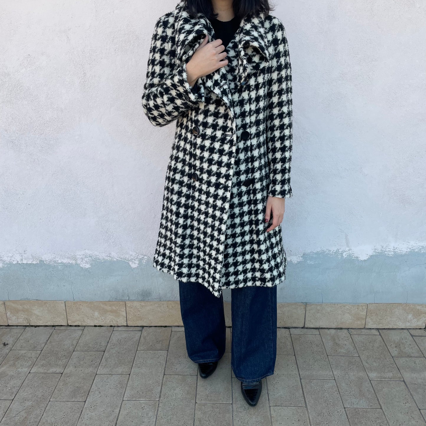 Cappotto pied de poule Max Mara