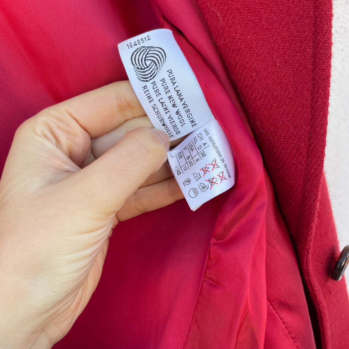 Blazer rosso Marella