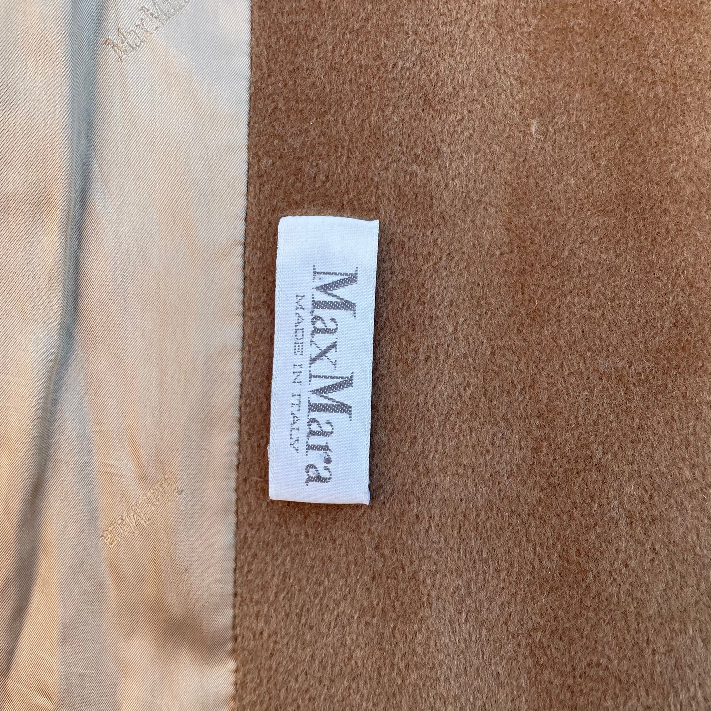Cappotto cammello Max Mara