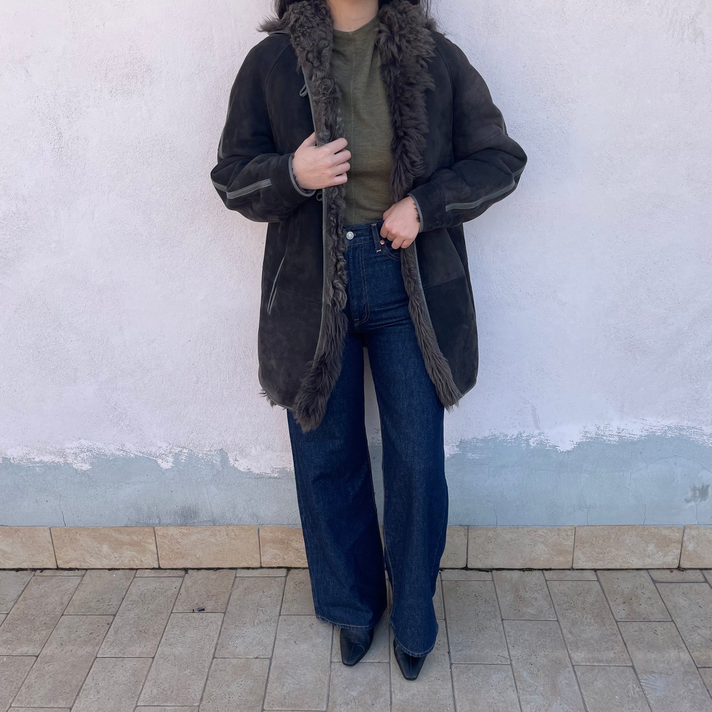 Original shearling canna di fucile