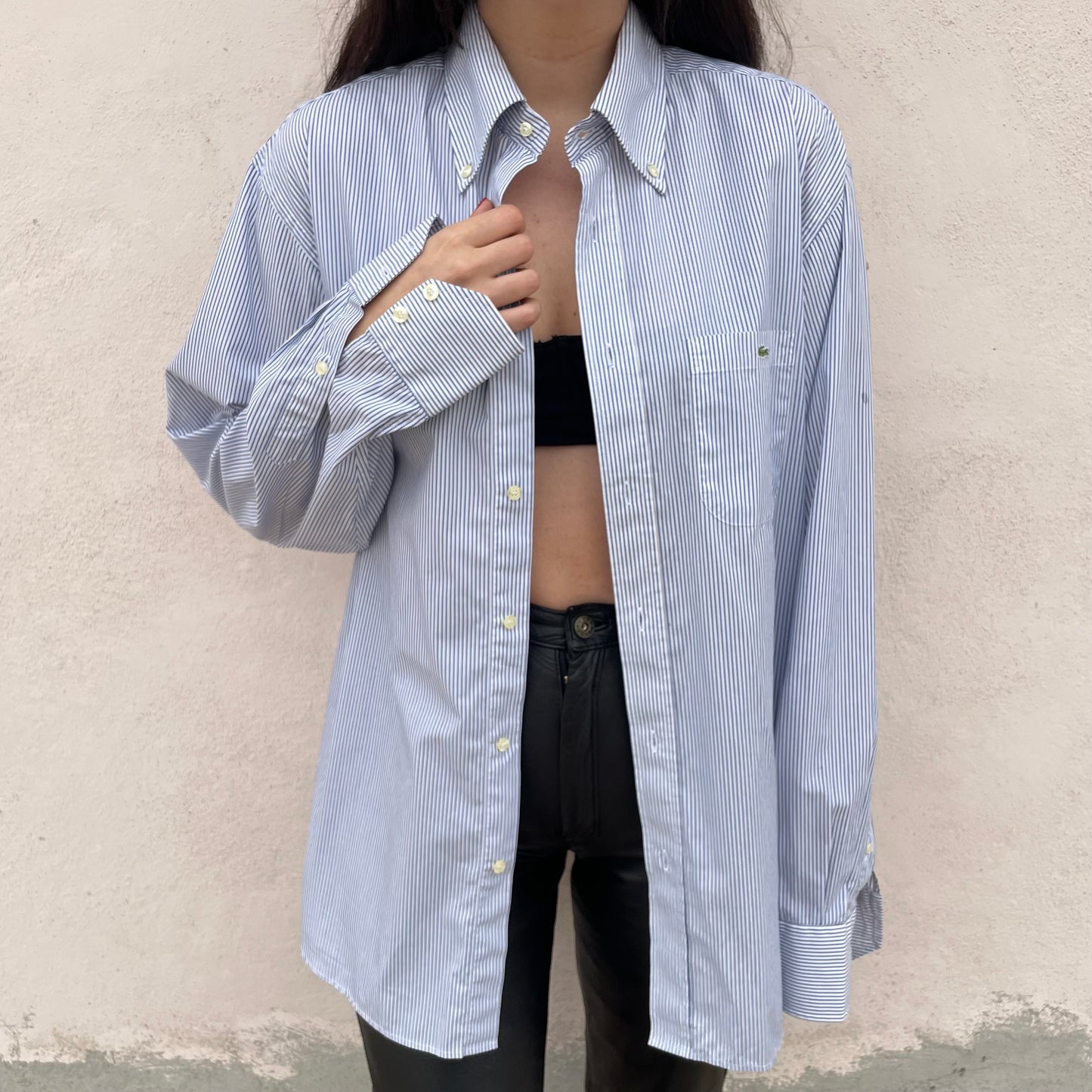 Camicia a righe Lacoste