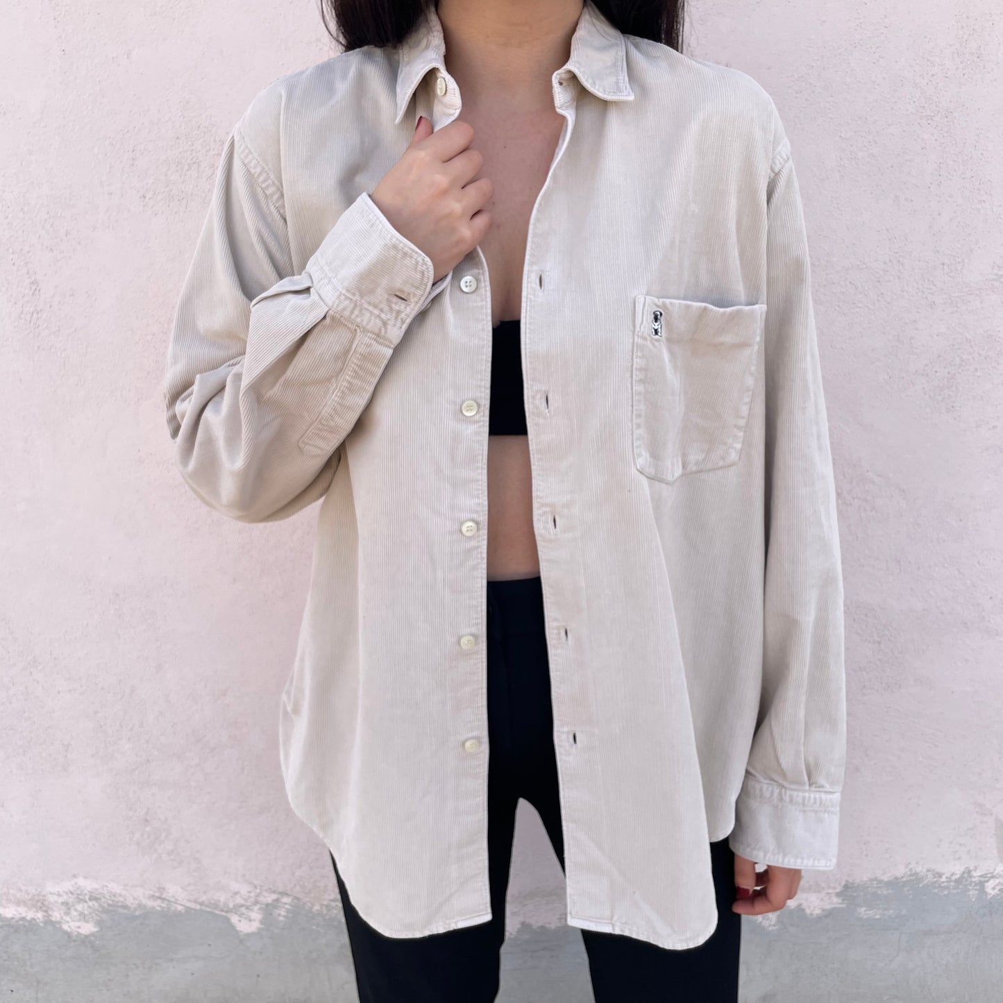 Overshirt velluto Oliver Valentino