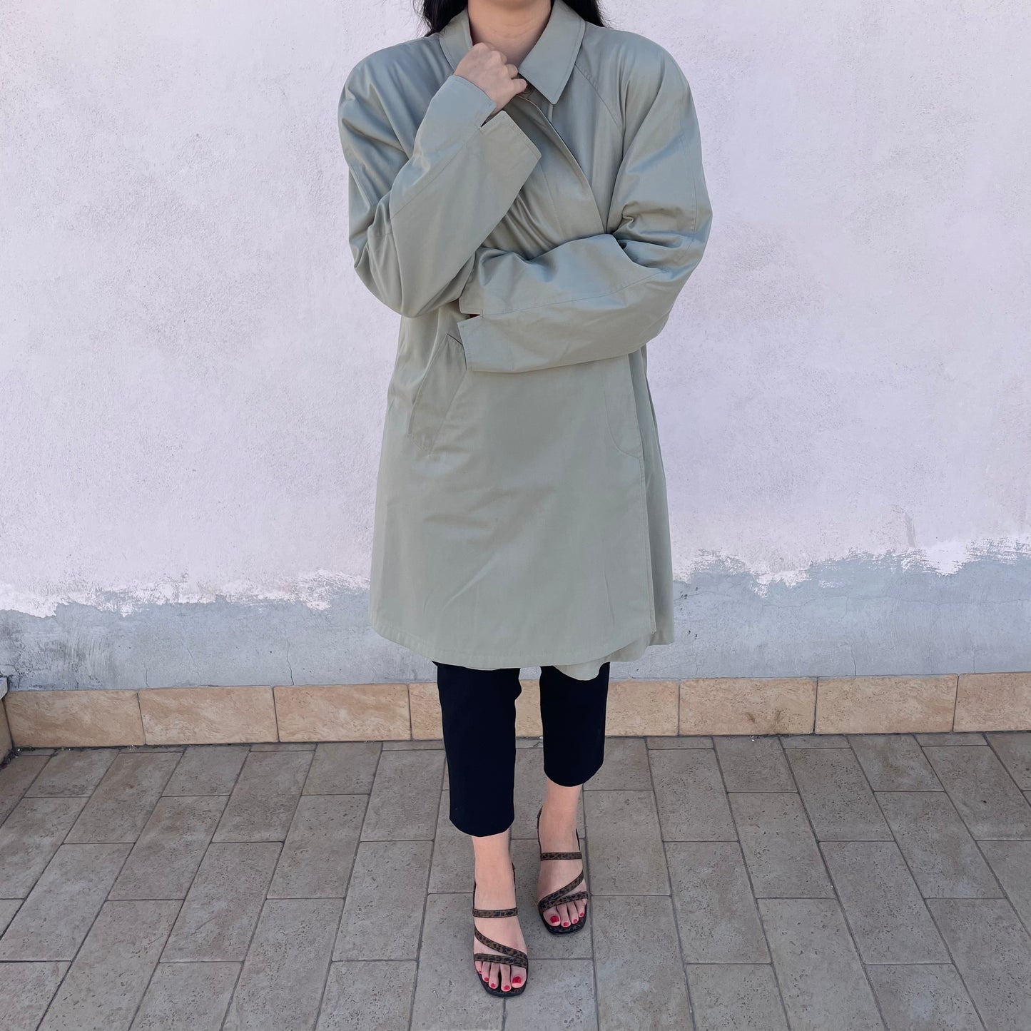 Trench coat salvia
