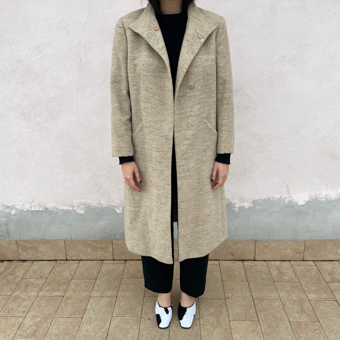 Cappotto melange Valentino
