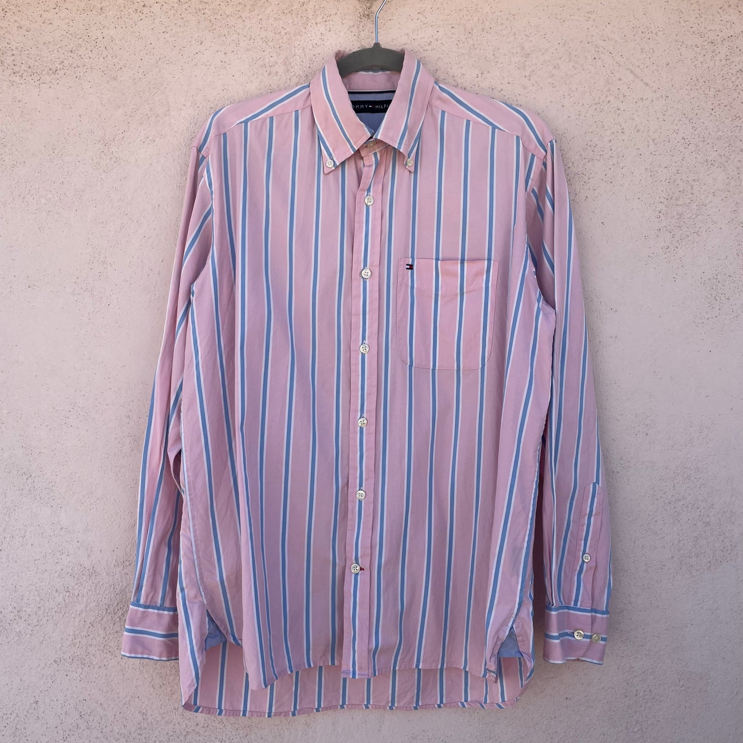 Camicia rosa Tommy Hilfiger